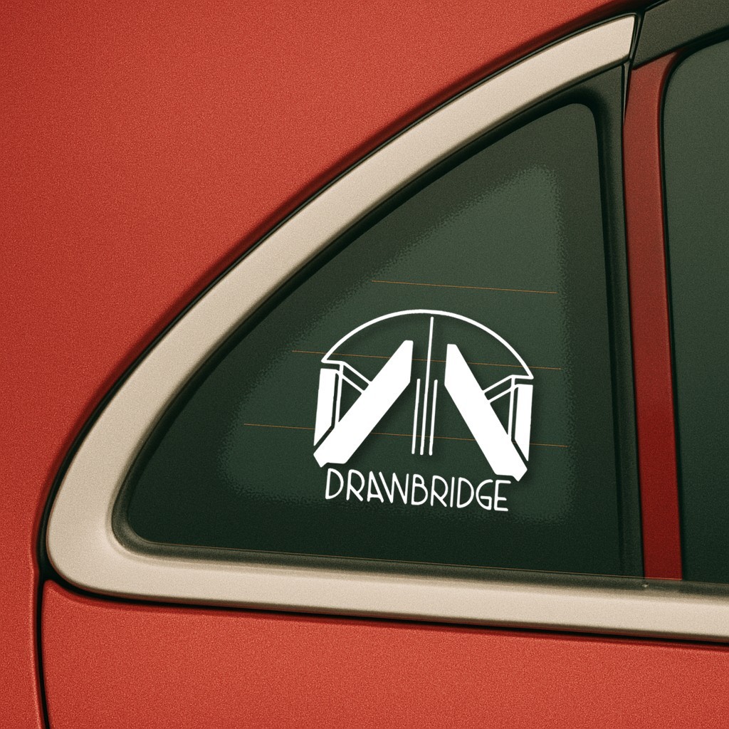 Hideo Kojima Death Stranding 2 Drawbridge Car Decal Sticker Truck