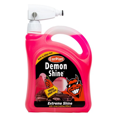 #ad CarPlan Demon Shine 68 fl Oz 2L with Spray Gun Spray on Shine $38.45