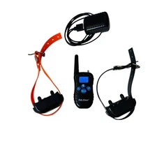 Petrainer Remote Dog Training Collar with Beep Vibration Shock 2 Collars Small
