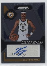 2023-24 Panini Prizm Signatures Bruce Brown #SIG-BBI Auto 04tw
