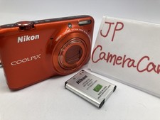 Excellent Nikon COOLPIX S6500 16.0MP red Compact Digital Camera 2545