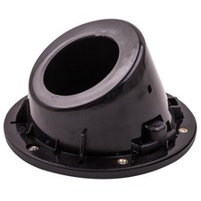 Black Aluminum Fuel Tank Cap Door Gas Cap Lid For Jeep Wrangler Jk 2007-2018