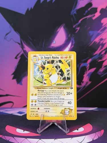 Lt. Surge's Raichu