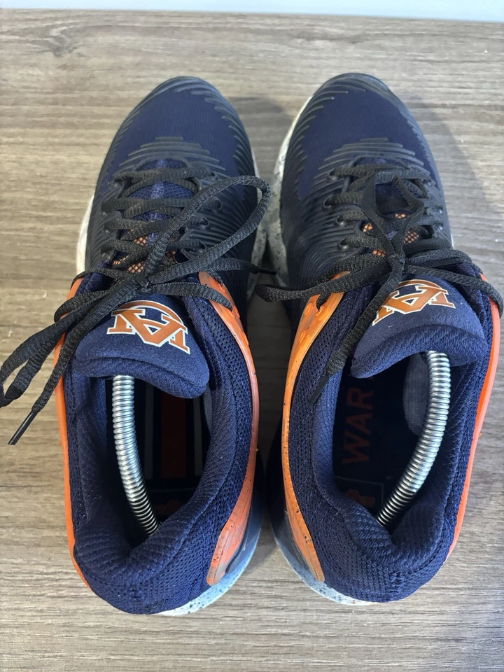 Under Armour Azul Marino Auburn Tigers HOVR Apex Zapatos de Entrenamiento M-12.5 W-14 Foto 3 de 4