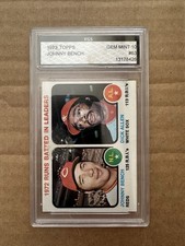 💥1973 Topps RBI Leaders Johnny Bench Dick Allen #63 - FGS - Gem Mint 10 Graded