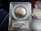 2014 D Baseball Hall of Fame Commemorative 50C Signed Pete Rose PCGS MS69