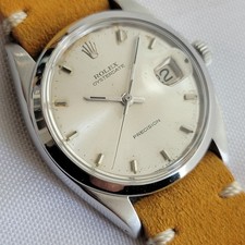 Rolex Oysterdate Precision Ref 6694 34mm anni 60 uomo vintage carica manuale RA670B