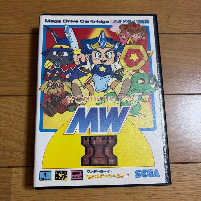 Wonder Boy in Monster World III Sega Mega Drive MD Sega Japan Import NTSC-J