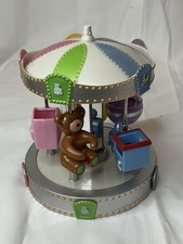 VTG MGA Entertainment 5sies Windup Musical Merry Go Round Carousel Rare Works