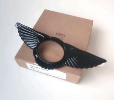 Bentley Continental 3S Heckklappen Embleme trunk Badge BLACK hinten  3SD853689A