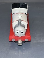 2012 Thomas Friends Stanley Take N Play White Metal Train Engine