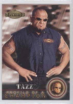 2001 Fleer WWE Championship Clash Tazz #48 Rookie RC 1z6