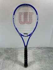 Wilson Federer Tennis Racquet Racket Volcanic Frame Technology 4 3/8 L3 Blue