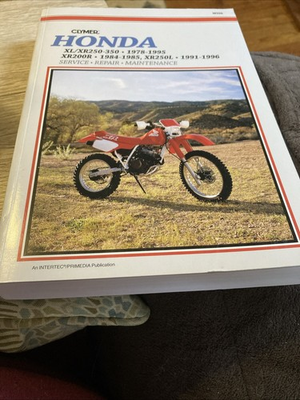 #ad Honda: Xl Xr 250 350 . 1978 1995 Xr200R . 1984 1985 Xr250L . 1991 1996 $15.99