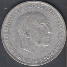 1966 (71) - 50 Centimos - Espagne