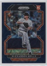 2022 Panini Prizm Navy Blue Kaleidoscope 27/35 Alex Wells Alexander #38 2qw