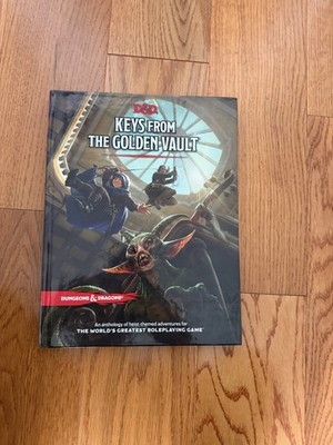 Dungeons and Dragons 5th Edition Keys From the Golden Vault Book New