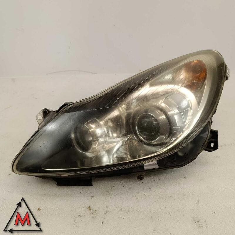 Faro proiettore anteriore sinistro 13186385 89313370 OPEL CORSA D 2006-2010 usato (123180)