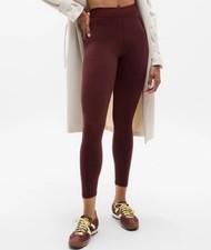 ATHLETA Transcend High Rise Micro Waist Legging NWT - Sz Medium Garnet #769093