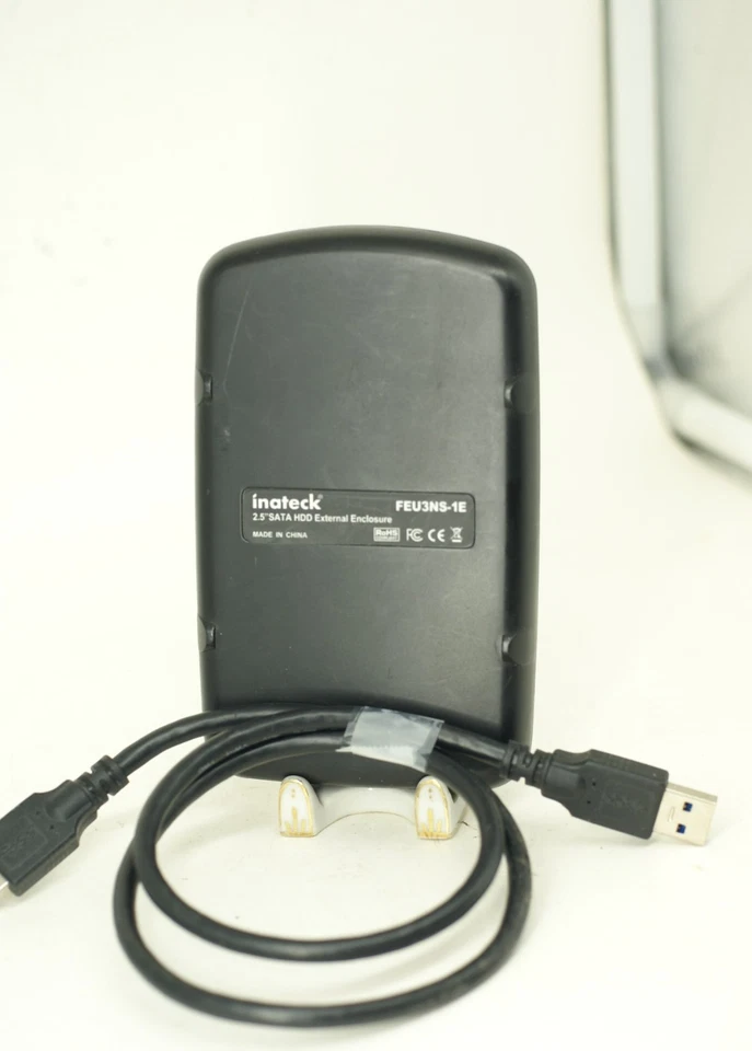 Inateck FEU3NS-1E 1TB Portable 2.5" SATA HDD External Enclosure - Image 2 of 3