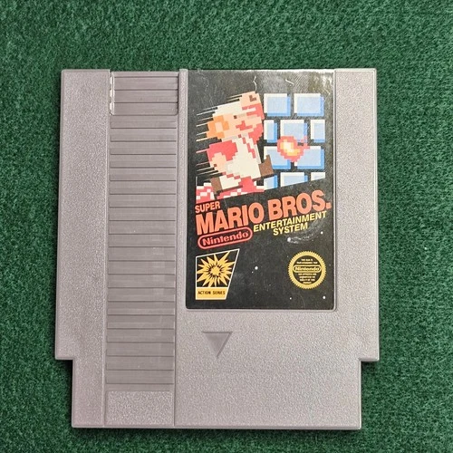 Super Mario Bros. (Nintendo Entertainment System, 1985) CIB 5 Screw