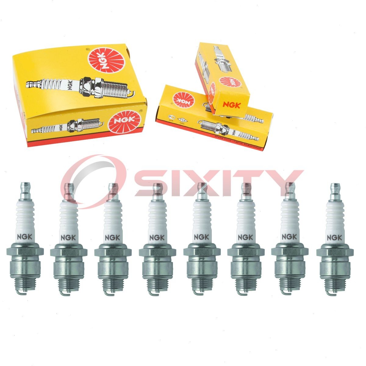 8 pc NGK 3110 B-2 Standard Spark Plugs for WR9ECO W9PR-U15 W9-U W9 W12E TC49 po