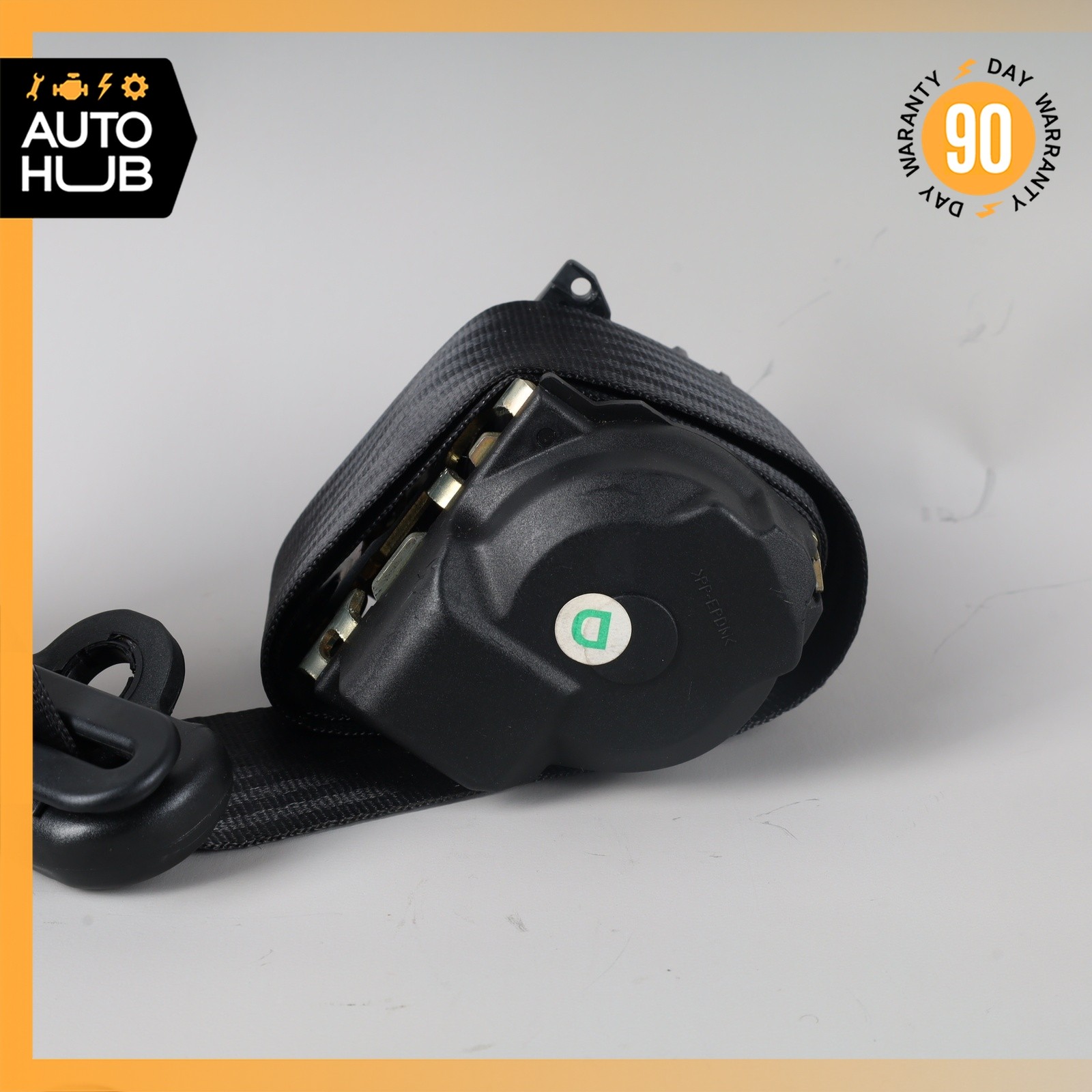 02-07 Maserati M138 4200 Coupe GT Rear Right Passenger Side Seat Belt Black OEM