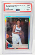 2019 Optic HOLO TERANCE MANN RC Rookie Basketball Card PSA 9 MINT