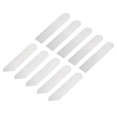 Stainless Steel Metal Flat Curved Spudger Kit 0.1mm for Cell Phone Repair 5 Sets