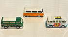 Lot of 2 Matchbox VW Volkswagen Bus Diecast Cars & Maisto VW Orange Van — photo 1