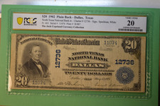 Circulated Grade 20 $20 US National Banknotes for sale | eBay