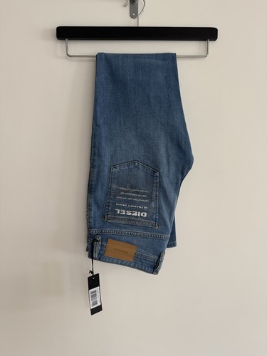 Diesel Sleenker Skinny Jeans Blue W30 L30 *** NEW *** - Picture 1 of 12