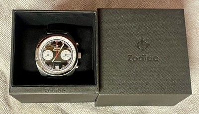 Men's Zodiac Z09602 Grandrally Chronograph Black/Date Dial Watch