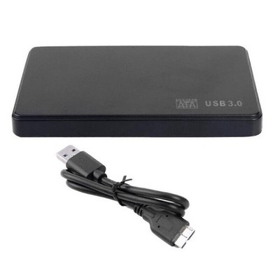 USB 3.0 SATA External Hard Drive Case 2.5 Inch Enclosure Caddy HDD SSD