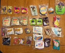 Lot Of 30 Vintage McDonald  s Happy Meal Toys - sealed - in wrappers