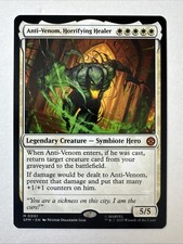 MTG Anti-Venom Horrifying Healer FOIL Mythic Rare Marvel Spider-Man SPM NM