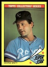 George Brett 1986 Topps Baseball Champion Superstars #4 Royals MLB READ