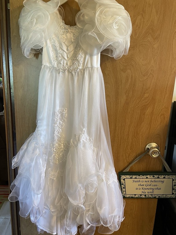Junior Bride Gown Size 5