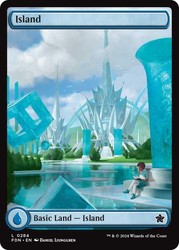 Island 284/771 Foundations Foil Full Art