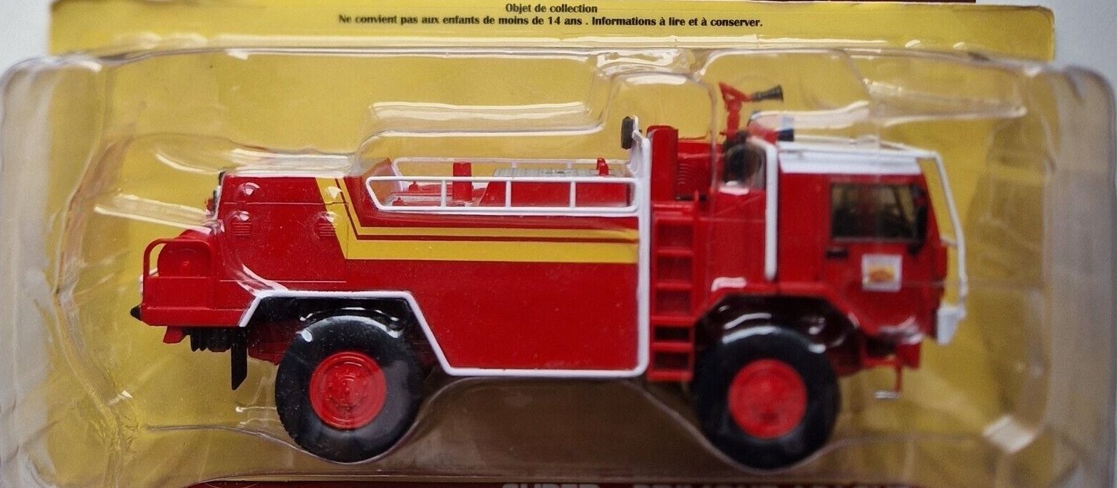 Brimont Apache CCF IXO 1/43 véhicule de pompiers Sdis 11 haute précision en métal