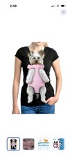 YUDODO Pet Dog Carrier Backpack Adjustable Legs Out Front Carry Bag Pink Size Me