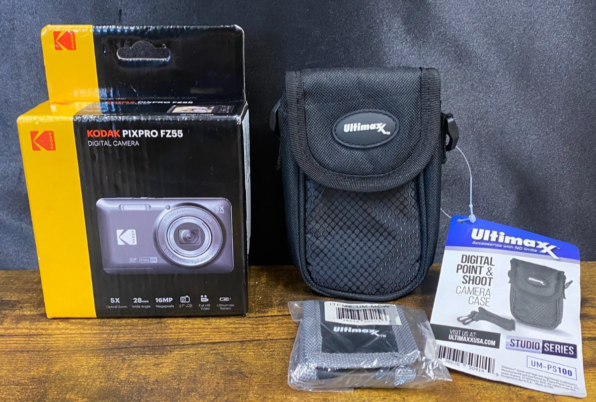 Kodak PIXPRO FZ55 16 MP Digital Compact Camera - Black
