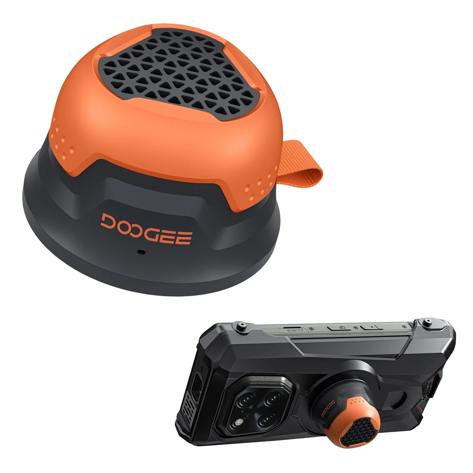 DOOGEE Mini Bluetooth Lautsprecher magnetisch tragbar wasserdicht Outdoor IP66