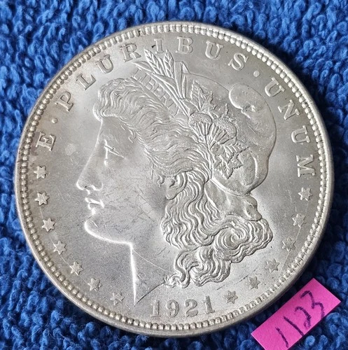 🔥SIMPLY GORGEOUS 👀🔥1921 Morgan Silver Dollar Brilliant Uncirculated MS++ BU