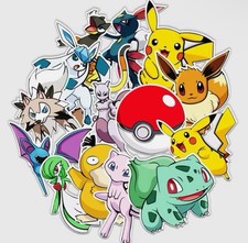Pokemon Stickers 50 Pack Set 