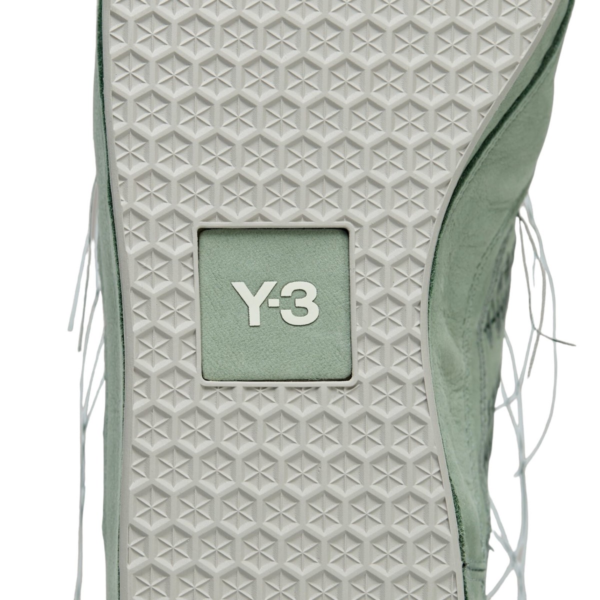 Adidas Y-3 Yohji Yamamoto Green Leather Gazelle Sneakers Adidas Y-3 Yohji Yamamoto Green Leather Gazelle Sneakers
