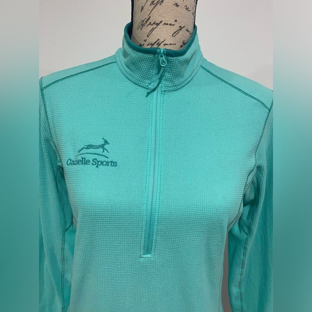 Giacca pullover Arc'teryx Donna Delta LT Cerniera Collo Pile Verde Taglia small