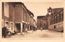 CHAOURCE The Arcades And The Market Square (France)