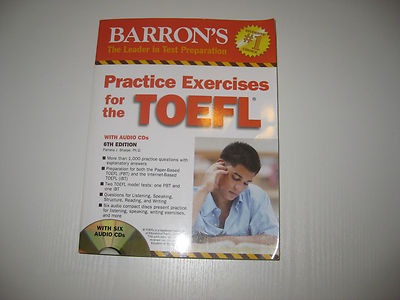 Practice Exercises for the TOEFL with Audio CDs von Pamela Sharpe (2007,...