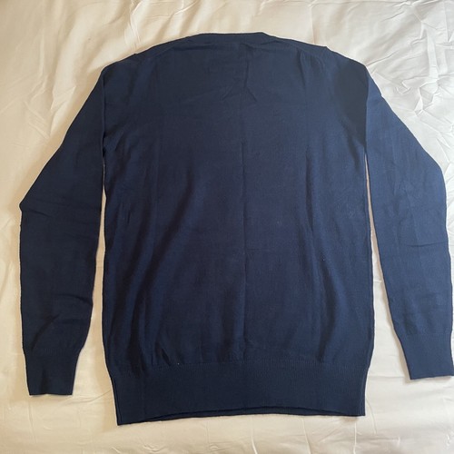 Kangol Men’s Knit Sweater Navy Blue Adult Small - Picture 11 of 12